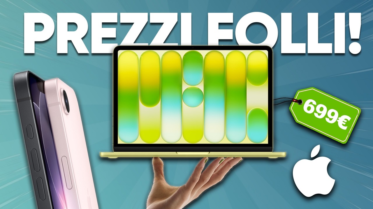 APPLE LO HA FATTO DAVVERO! Ecco i nuovi IPHONE e MAC ECONOMICI! 😍