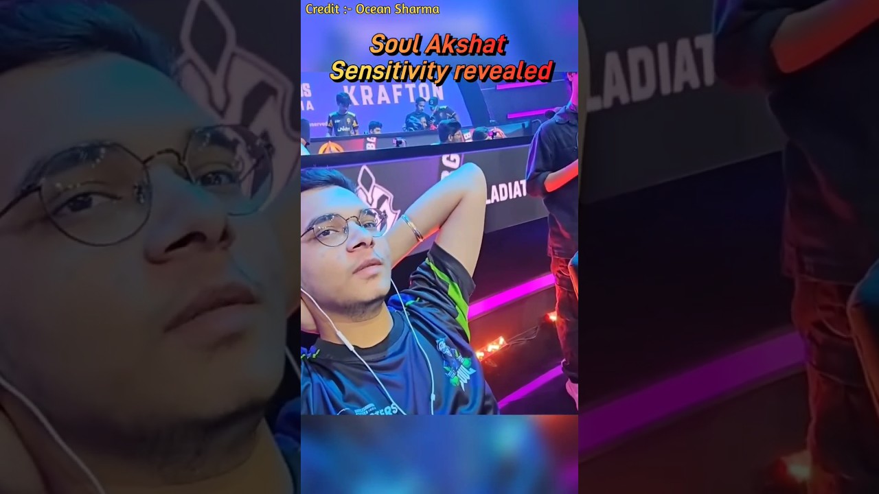 Soul Akshat Sensitivity Revealed #shorts #short #trending #gaming #bgmi #pubgmobile #bgis #bgms