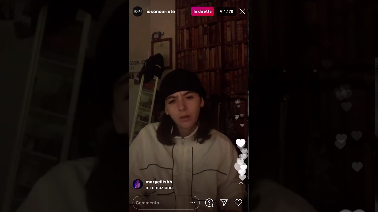 ARIETE canta “DEL VERDE” in diretta Instagram 30/10/20