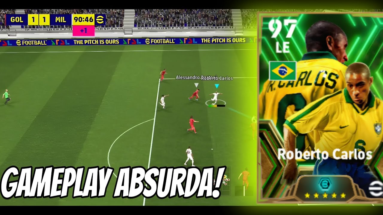 ROBERTO CARLOS 101 TA INCRÍVEL BUGADO EFOOTBALL 2025