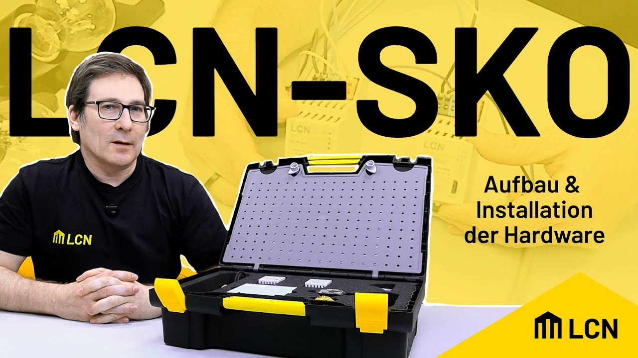 LCN-SKO: Trainer Sascha zeigt den Aufbau der Hardware!
