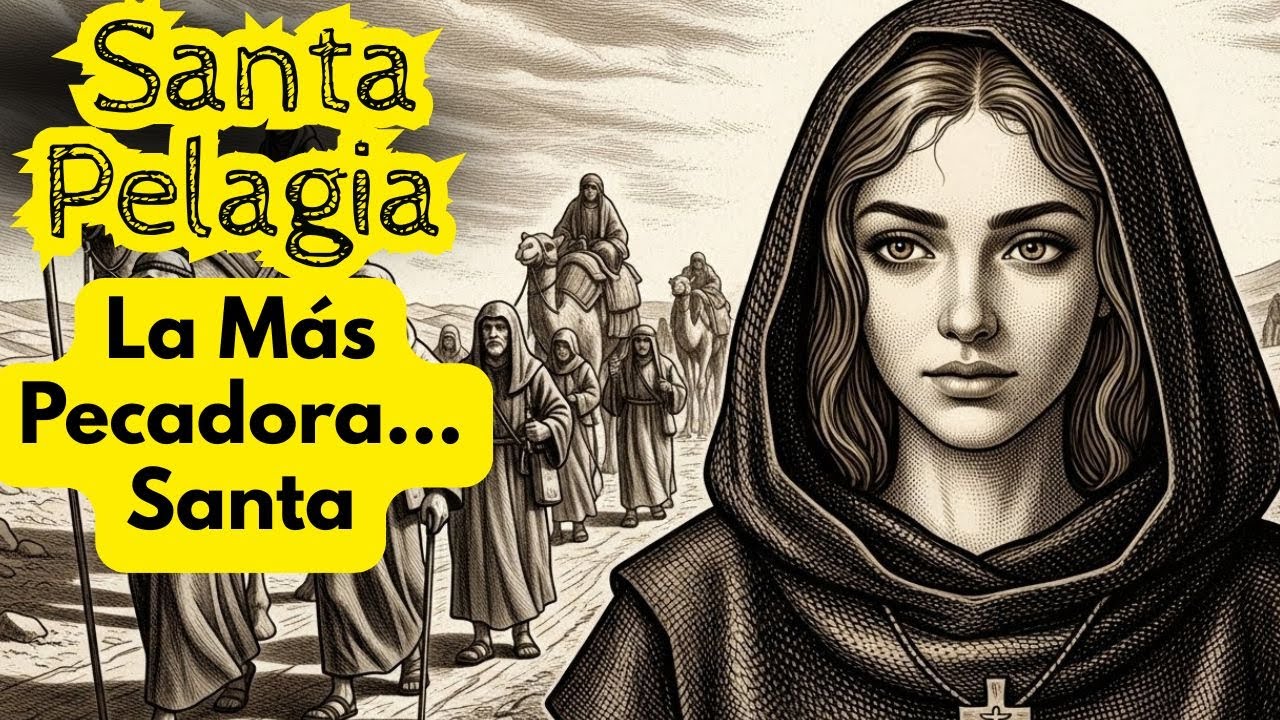 La mujer que todos querían poseer…y terminó haciendo llorar al cielo con su conversión—Santa Pelagia