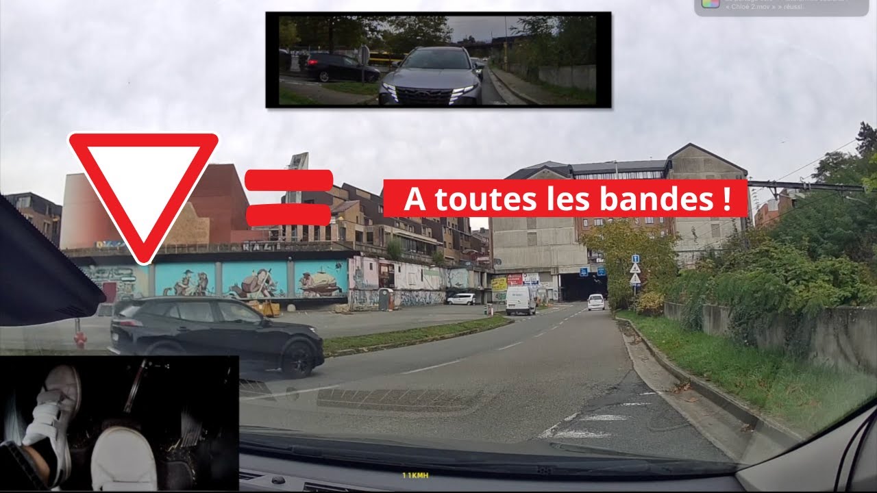 Céder le passage 🔻… A toutes les bandes! ⚠️