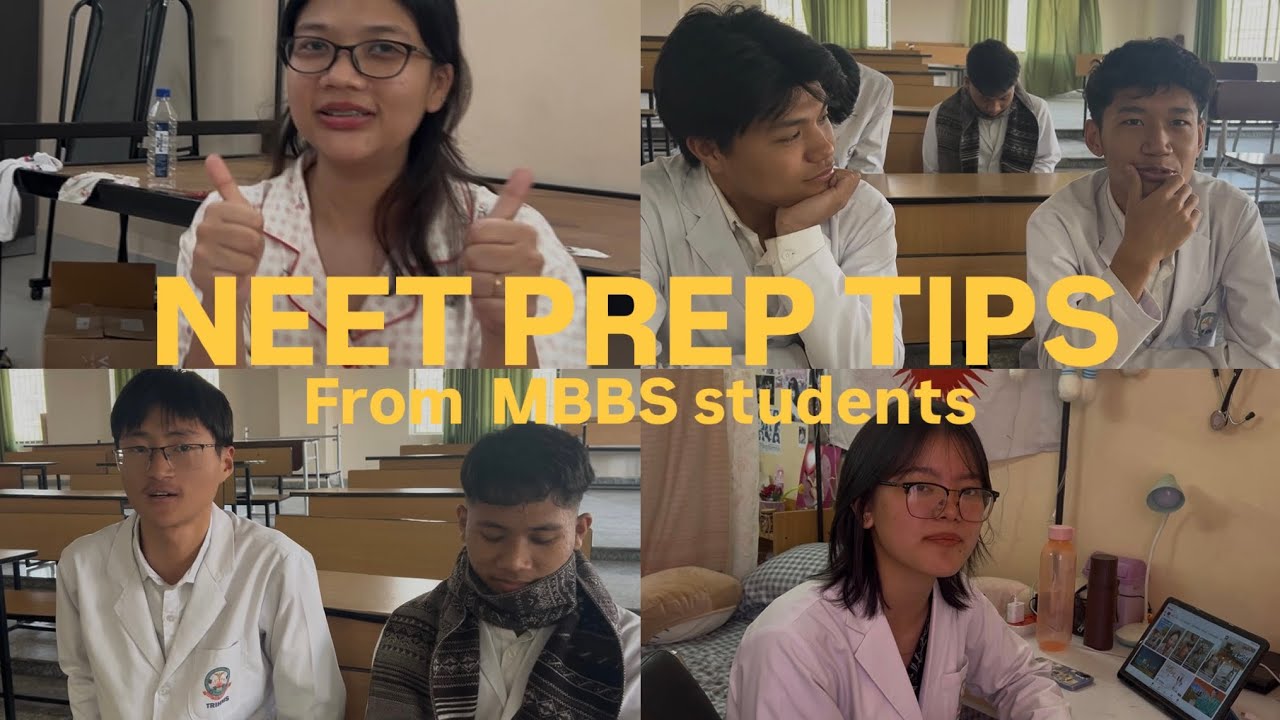Time to crush NEET!!!! NEET PREP Tips from 1st year mbbs students// @Arsonist2025 