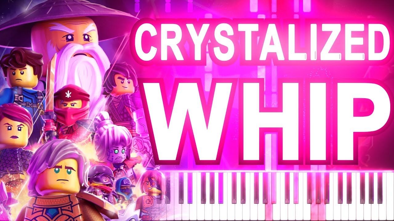 LEGO NINJAGO - The Crystalized Whip | Synthesia Piano Tutorial