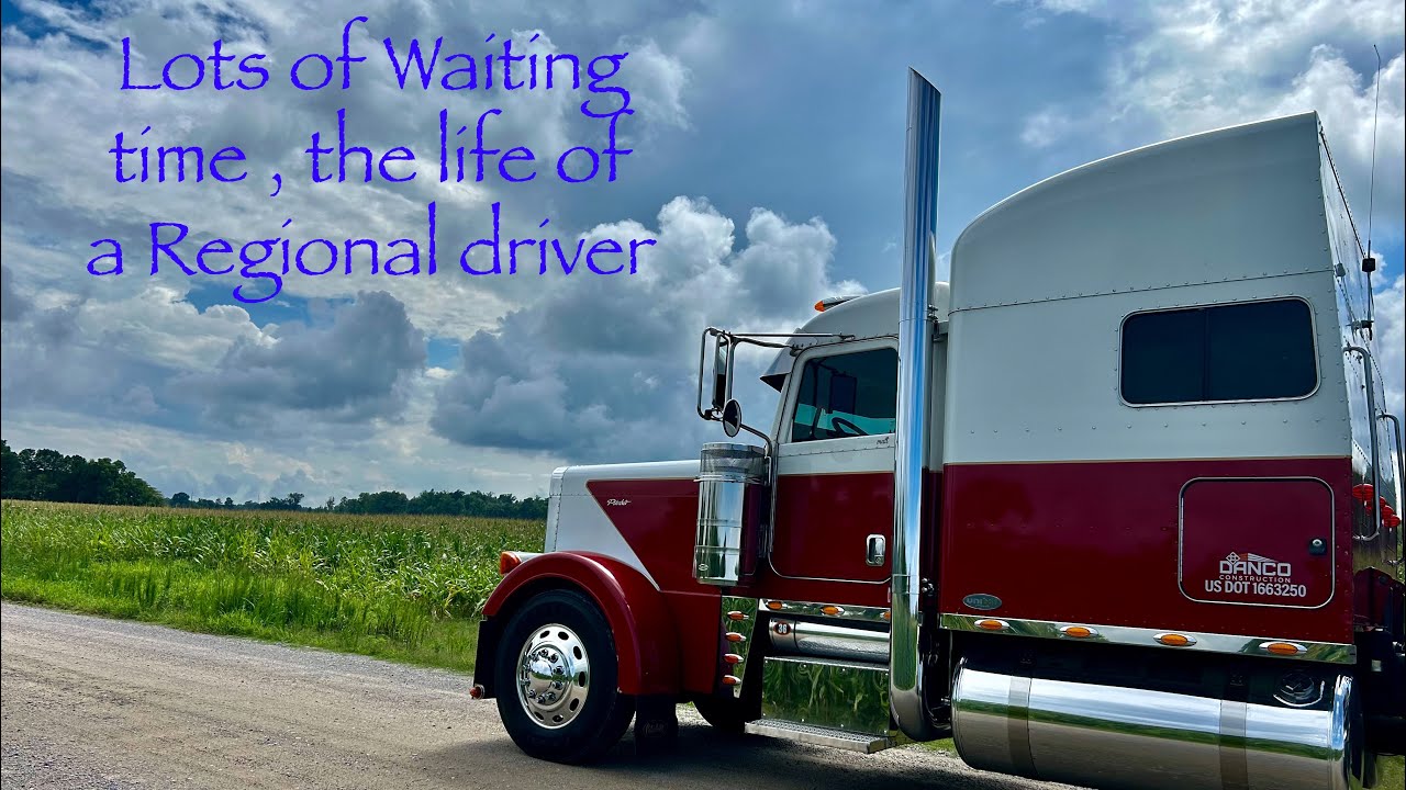 Trucking vlog   Pa➡️VA ➡️NC ,  Lots of waiting time , will I make it to my vacation??😳