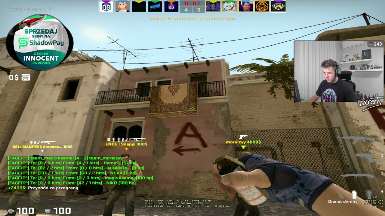 INNOCENT PLAYS FPL ON MIRAGE WITH HADES