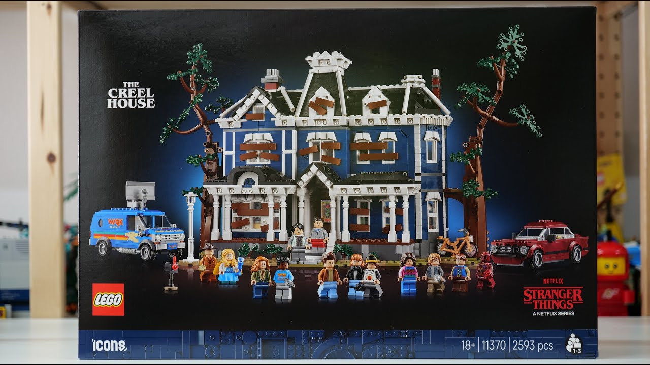 LEGO Stranger Things 11370 The Creel House - LEGO Speed Build Review
