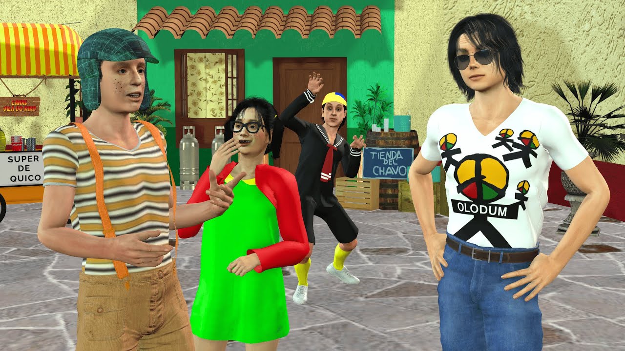Chaves Animado | Michael Jackson Na Vila