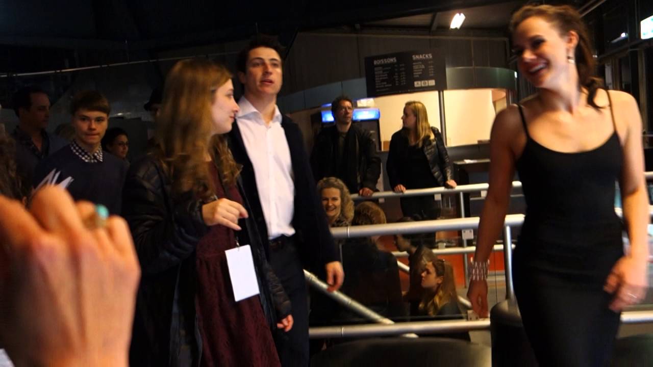 Tessa Virtue and Scott Moir arrive at the Ice Legends 2016 VIP party