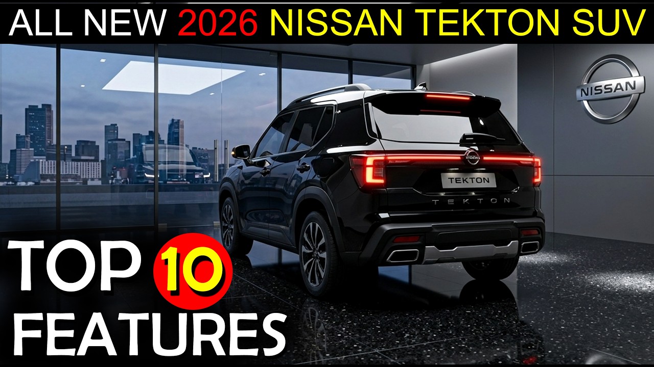 2026 New NISSAN TEKTON 🤩 TOP 10 FEATURES