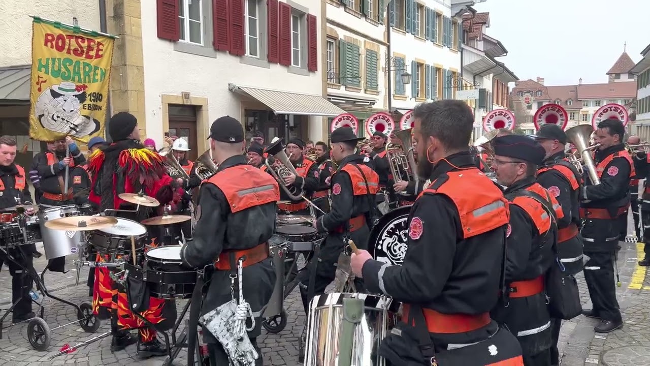 Rotsee-Husaren Ebikon - Fastnacht Murten 2023