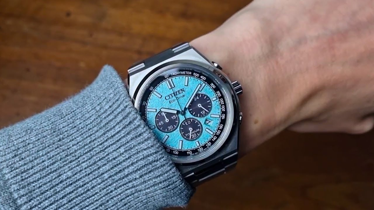 Citizen Super Titanium Chronographe présentation en avant première !