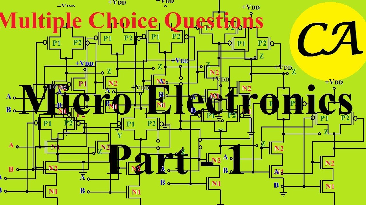 Multiple Choice Questions-Micro Electronics Part 1