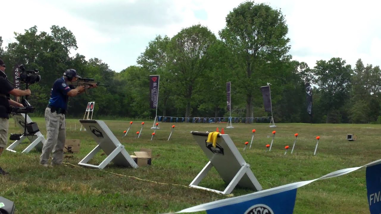 Jerry Miculek (Final round 1) RockCastle AR15.com 3 Gun Nation Shoot-off