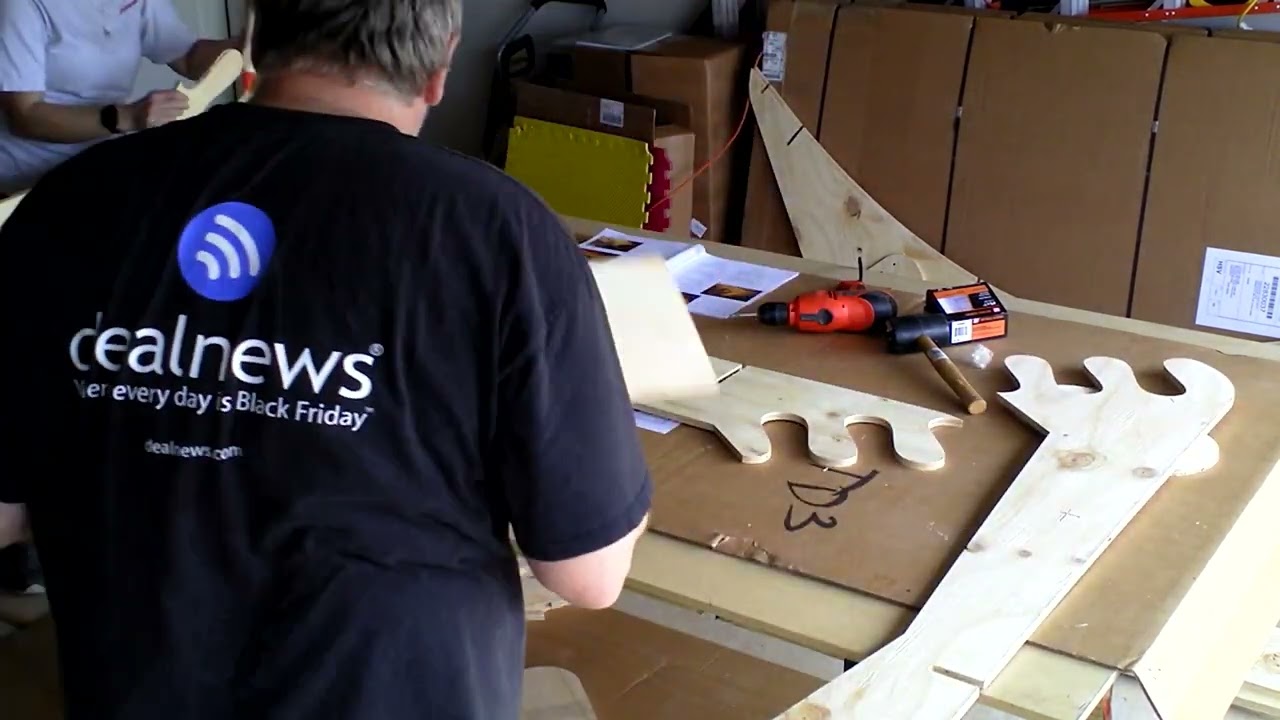 Chesapeake Light Craft Teardrop Camper Build: Day 1