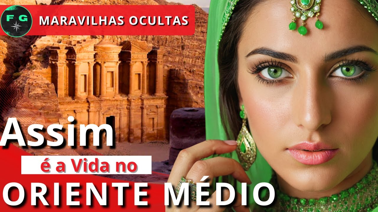 Uma Viagem pelo ORIENTE MÉDIO l A Beleza Oculta de Israel, Iran, Líbano, Egito, Turquia l 4k