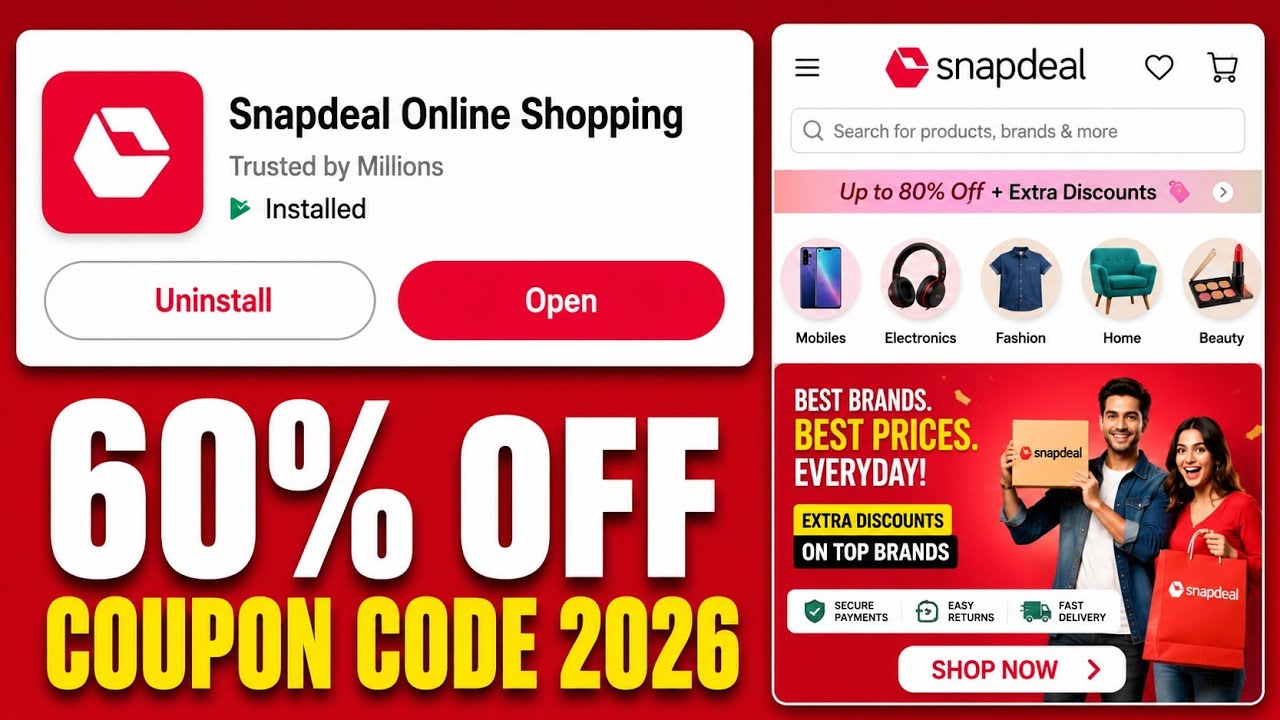How to Use a Coupon on Snapdeal | How to Apply a Coupon Code on Snapdeal