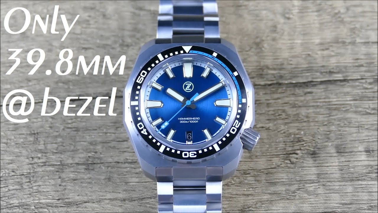 On the Wrist, from off the Cuff: Zelos – Hammerhead V3 300m Ti Electric Blue, Great Titanium Diver