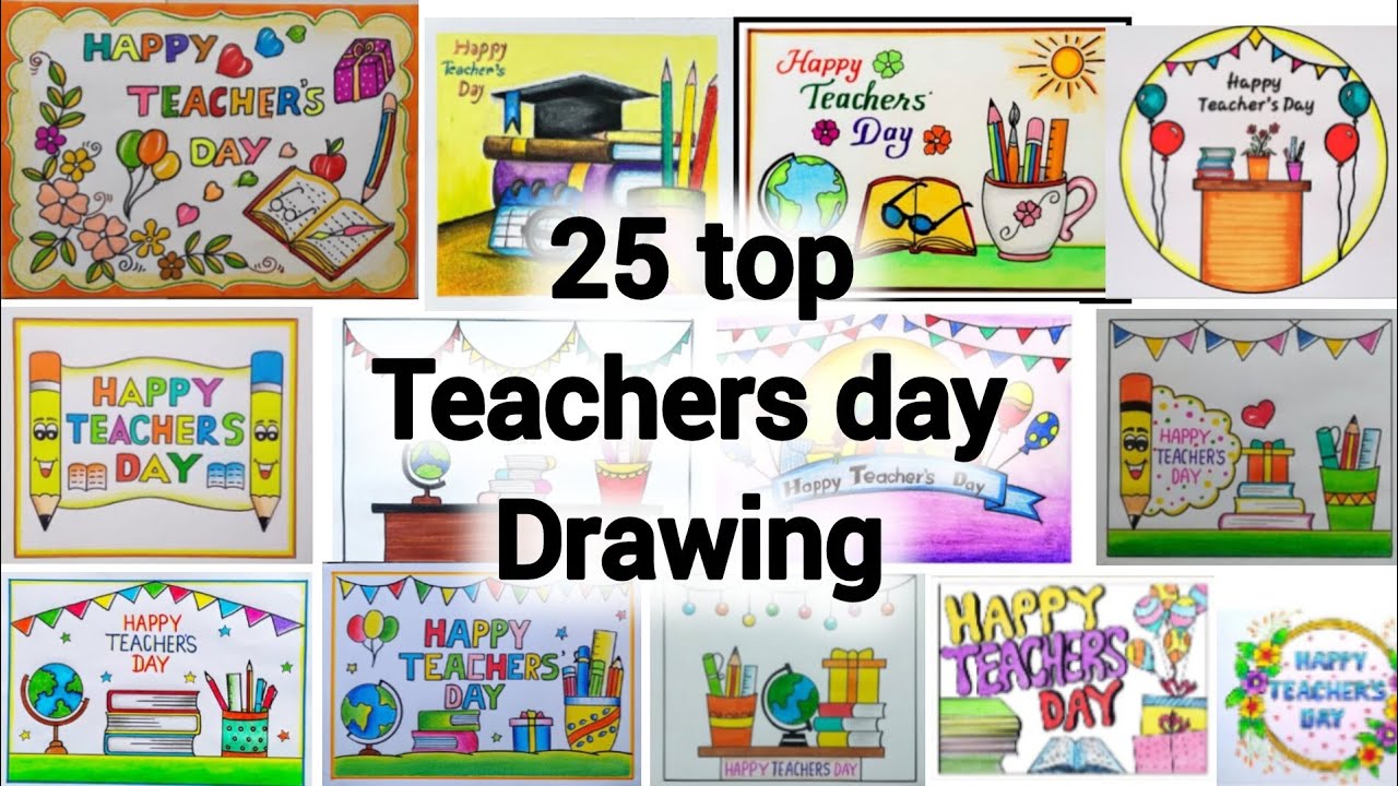 Teachers day especial drawing| Teachers day drawing ideas | Drawing for Teachers day 