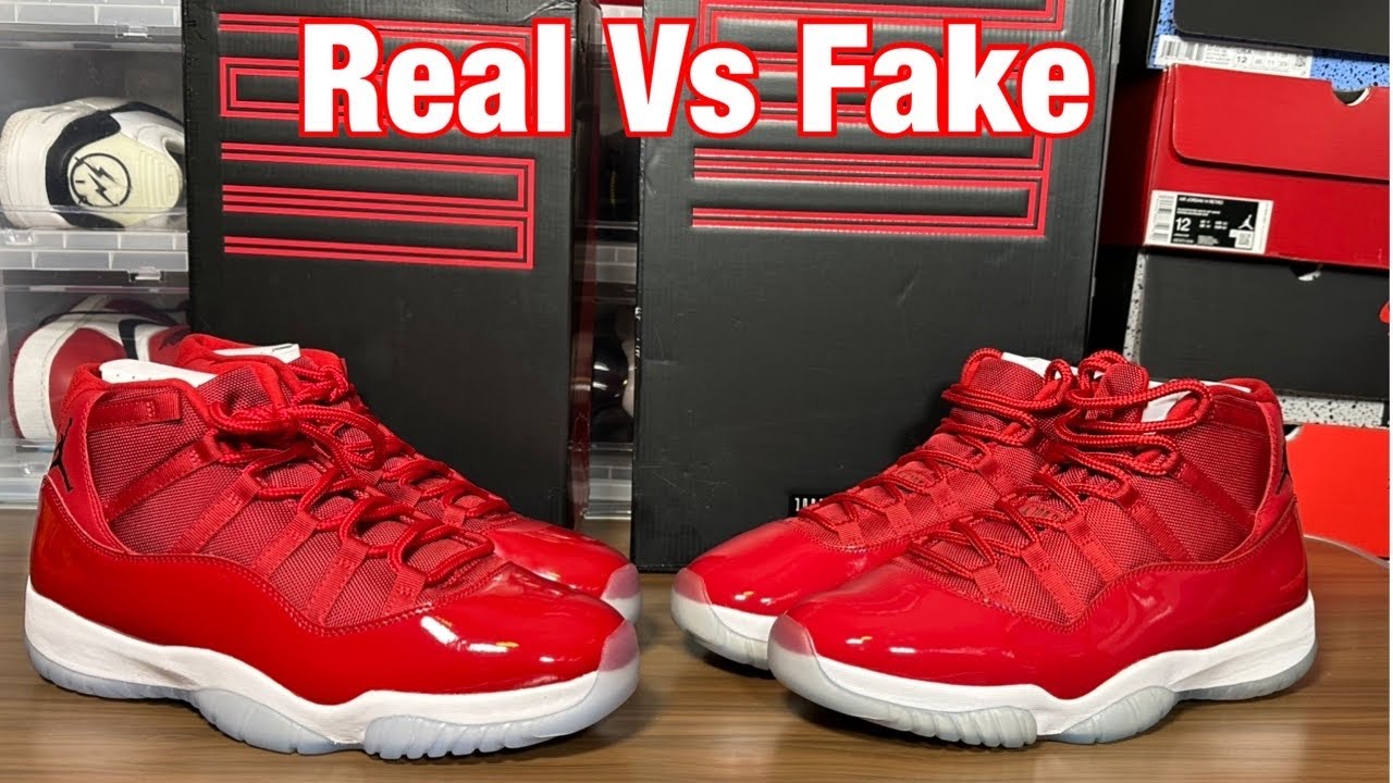 Air Jordan 11 Win Like 96’: обзор настоящих и поддельных кроссовок