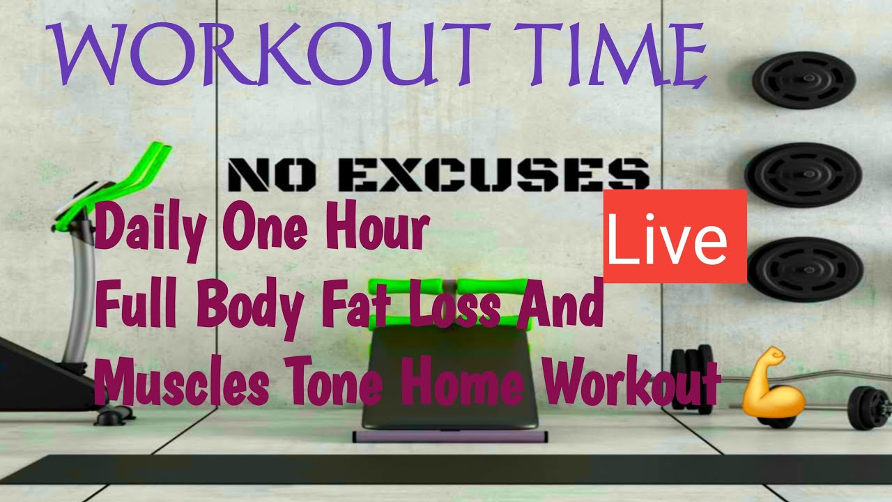 WORKOUT TIME/Date 11-01-2026/Daily Morning Home Workout/Fat Burn And Muscles Tone Workout/LIVE