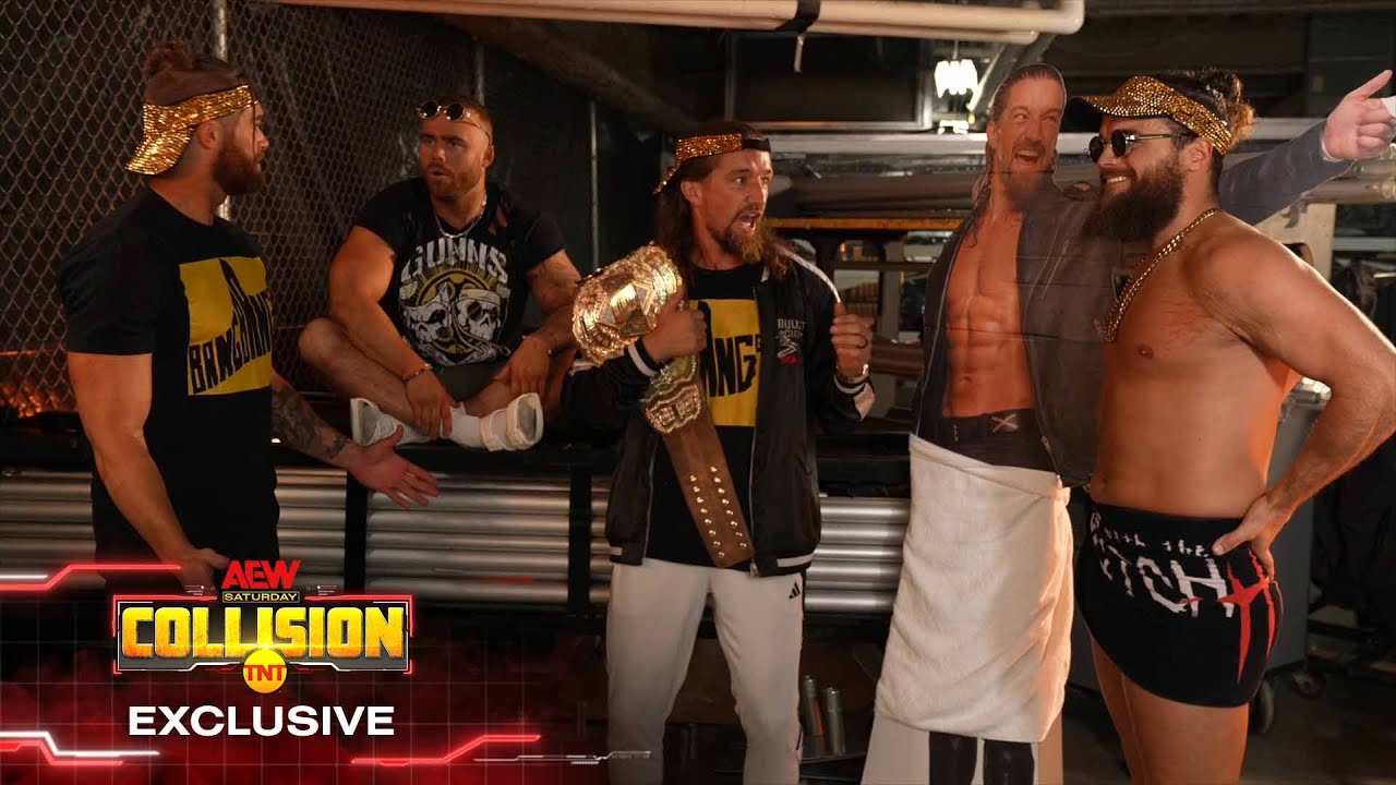 Bullet Club Gold aka the Bang Bang Gang introduces their newest member | 10/7/23, AEW Collision