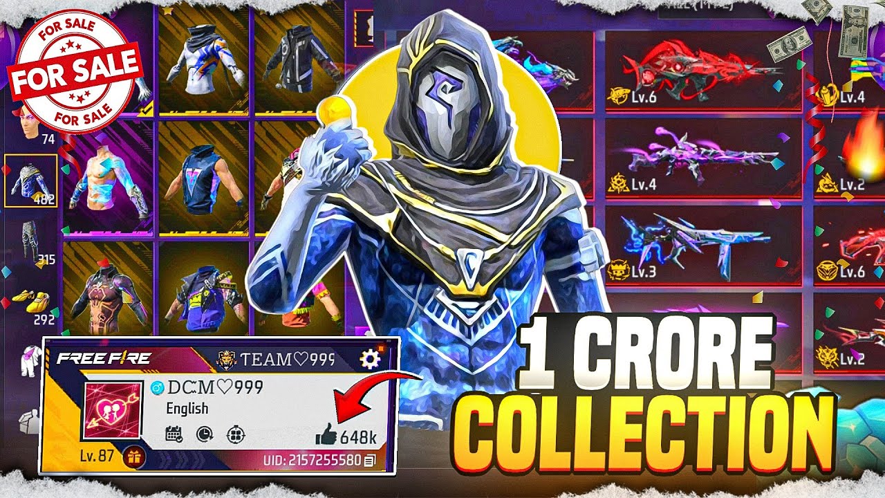 1,00,00,000 Rare I'd Collection 😱 | DCM 999 I'd Collection