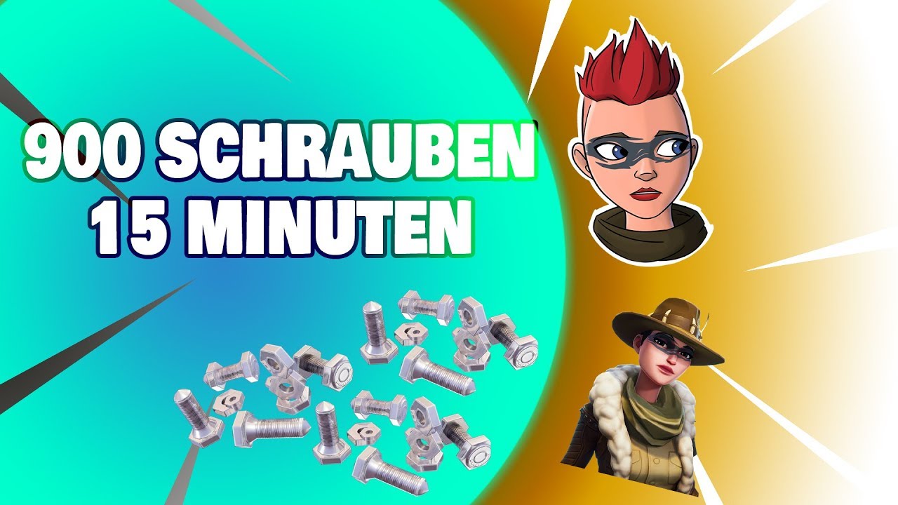 GUIDE: Schrauben farmen! | Fortnite Rette die Welt