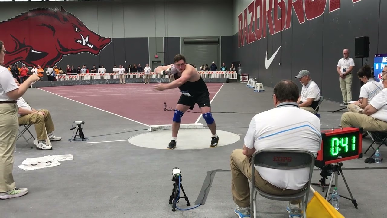 Joe Licata 20.09 PB at NCAA Championships 2026 6th Place