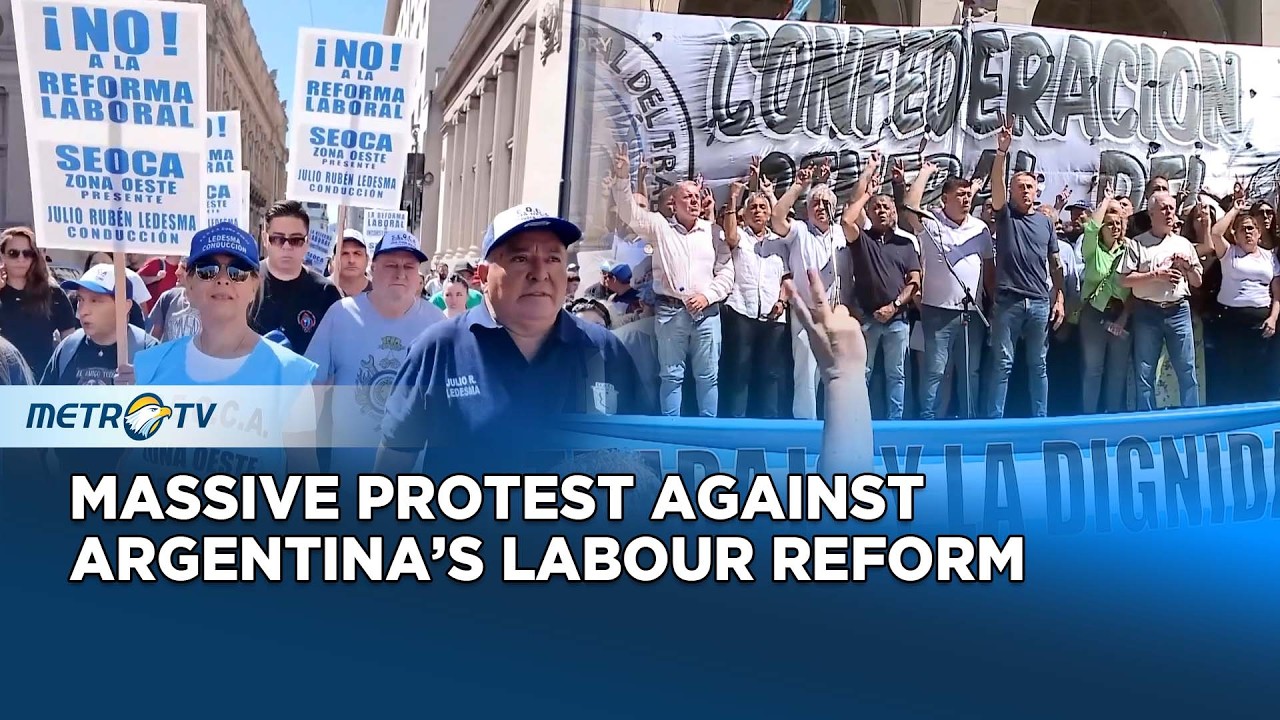 CGT Protest Against Argentina's Labour Reform