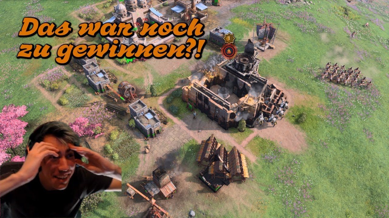 Mega Comeback vs Zhugenu All IN - AoE4 Pro 1vs1 | Ranked Match mit Erklärungen und Live Kommentar