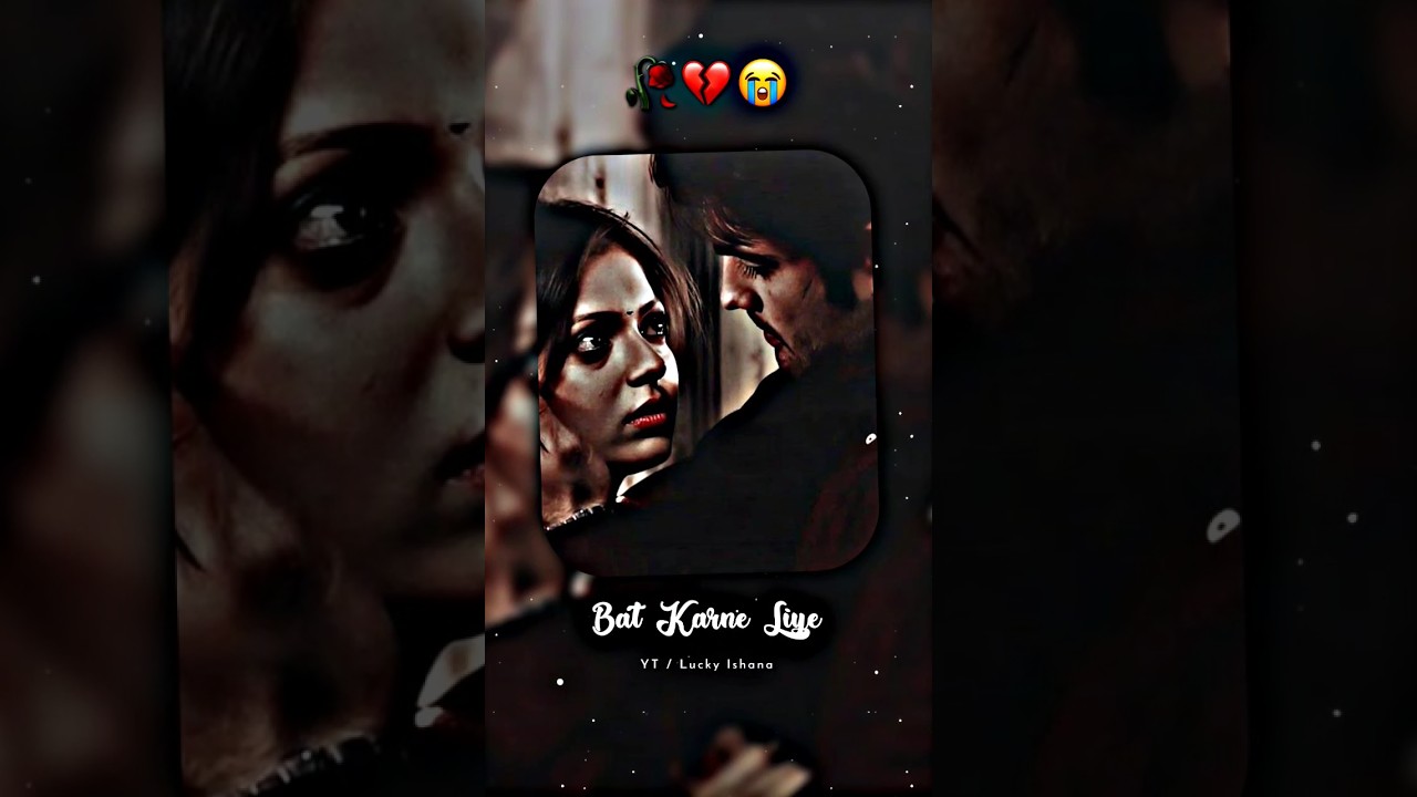 Bat karne ke liye man hona chahiye..💔 Hindi sad shayari WhatsApp status video #sadstatus #sadshayari