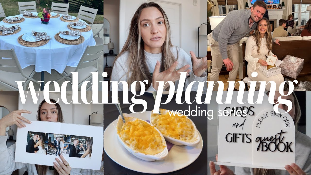 WEDDING PLANNING VLOG: 6 MONTHS OUT: A disaster, more tastings, haul, wedding shower in Tennessee!
