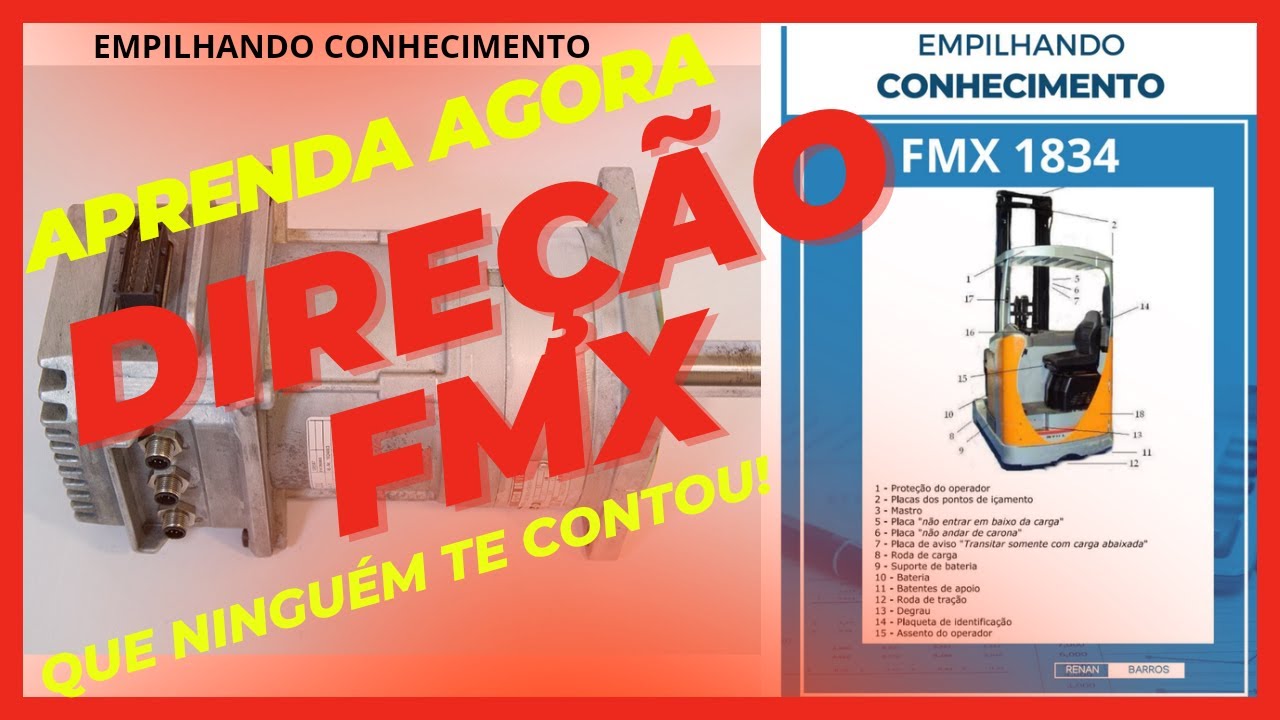 DIREÇÃO FMX / LINDE - APRENDA AGORA (EMPILHADEIRAS RETRÁTEIS)