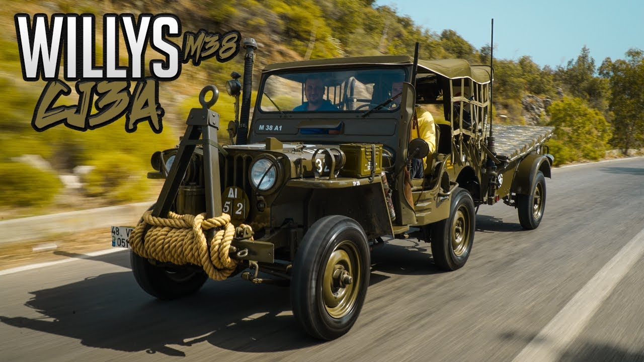 Jeep Willys CJ3A 1951 Test Sürüşü / 2. Dünya Savaşına ait M38 Donanımı
