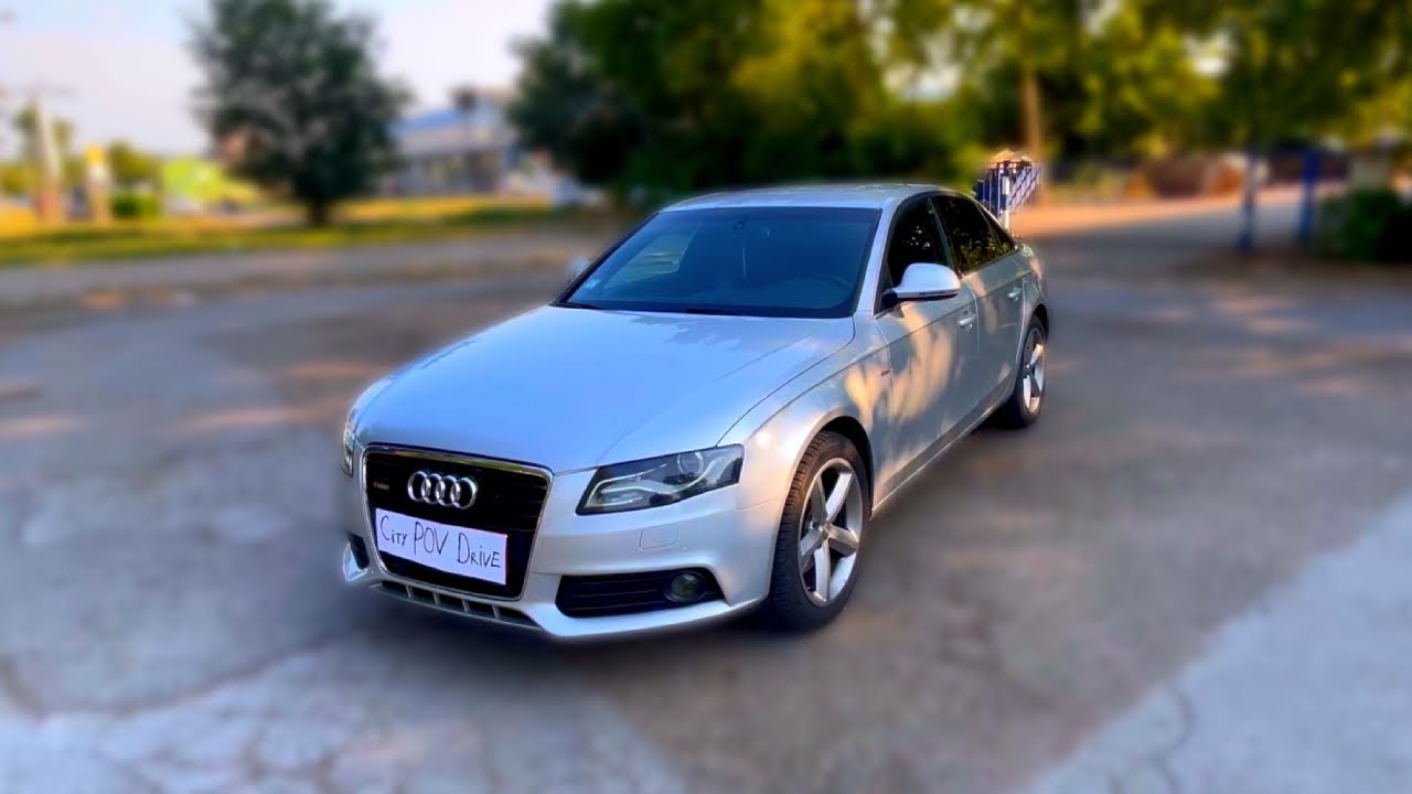 Audi A4 2008 2.0 TDI | City POV Driving