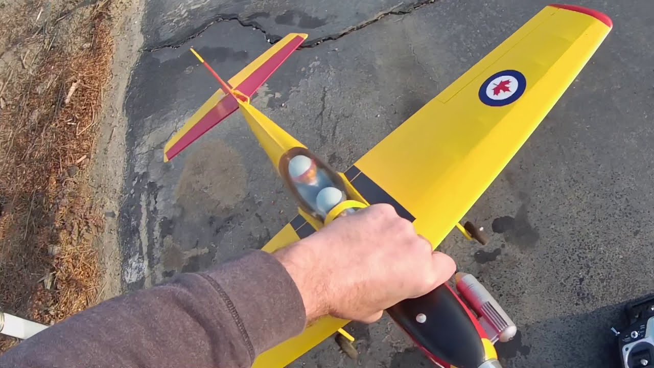 RC Plane Kit Build No. 5 Maiden Flight running an OS Max 10 FP