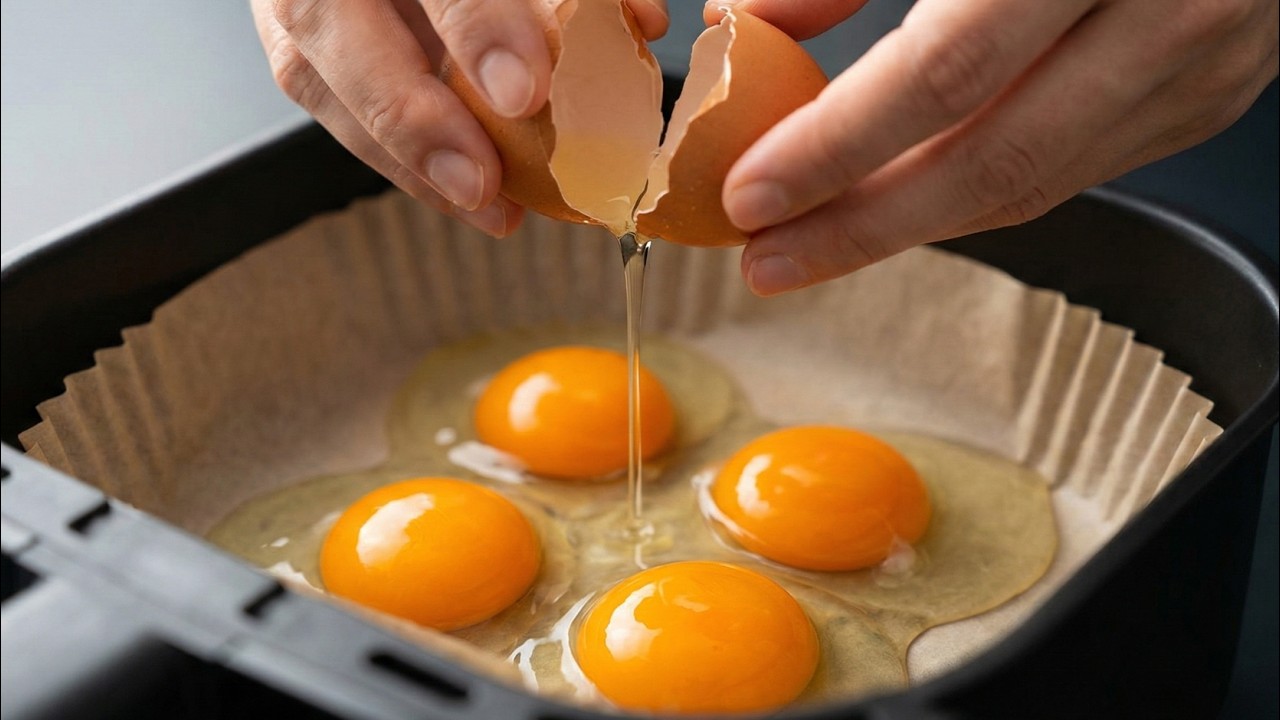 Easy Air Fryer Breakfast Eggs | 10-Minute High Protein Recipe