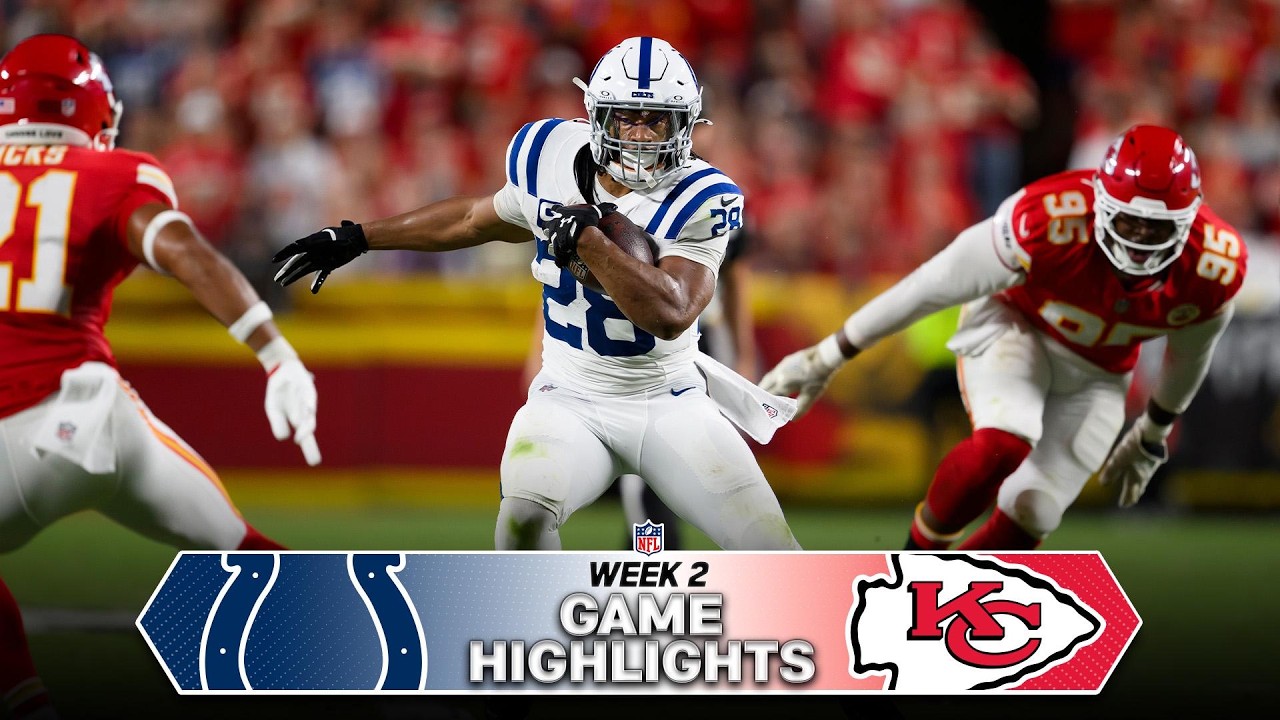 Indianapolis Colts vs Kansas City Chiefs Game Highlights | 2026 NFL Season Week 2
