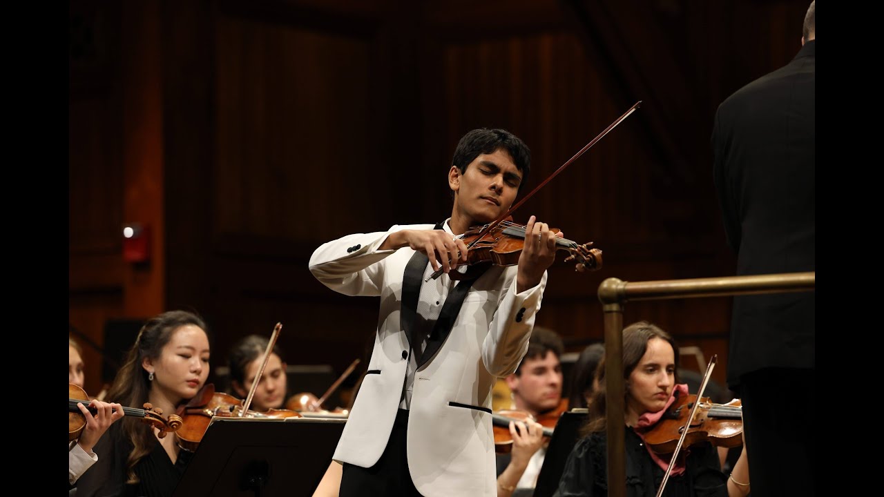 Sibelius Violin Concerto | Ayaan Ahmad, Harvard-Radcliffe Orchestra