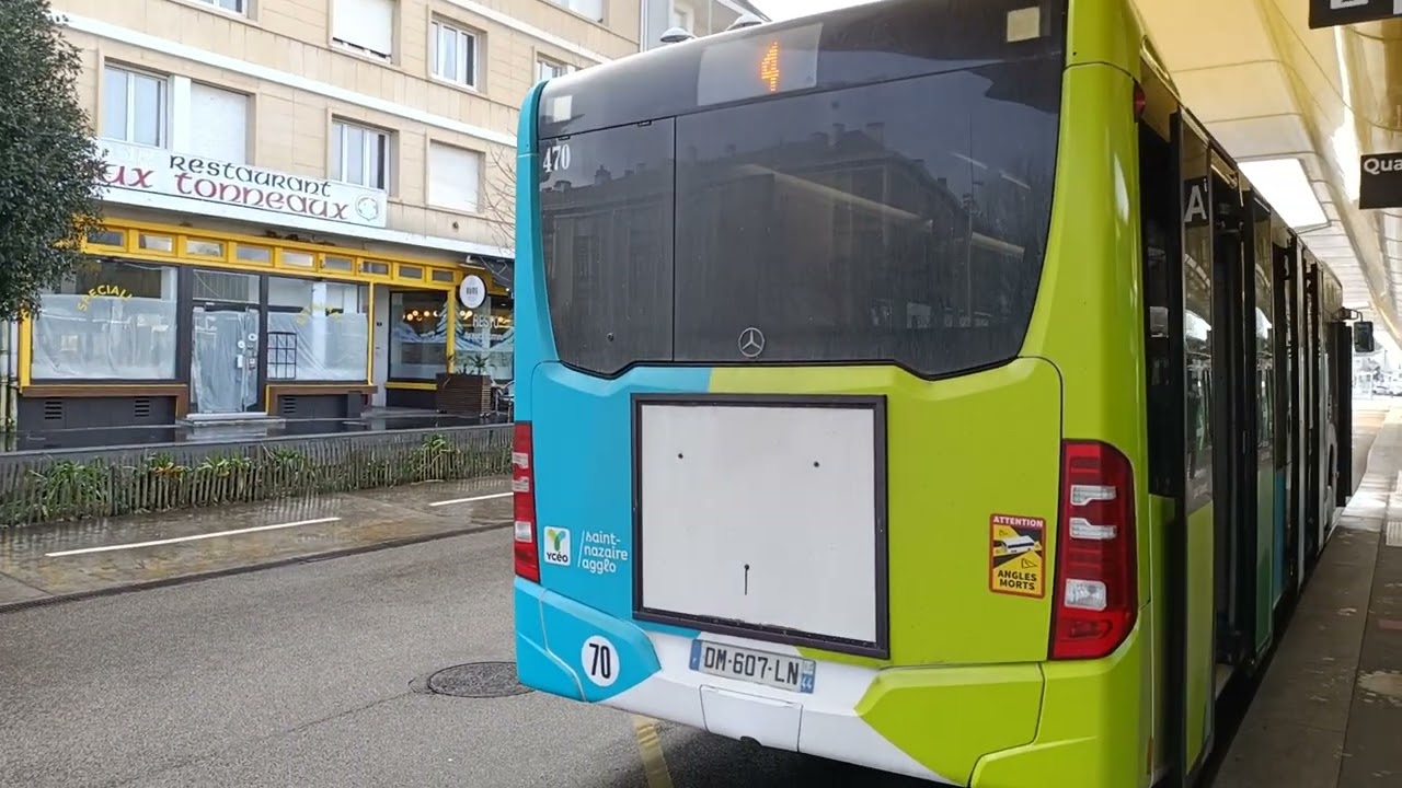 Les pauses à la gare de st Nazaire L5 st marc le grand pez les deux L4 .la H3 petit maroc et H1.L8 