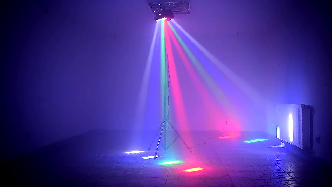 MUSICEXPRESS: LIGHT4ME SPIDER EFEKT LED 8 x 10W RGBW 4in1 CREE