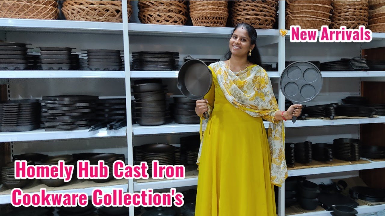 Homely Hub  New Arrival Kitchen Cast Iron Cookware Collection's|| Soap Stone Kulipaniyarakal,Cookpot