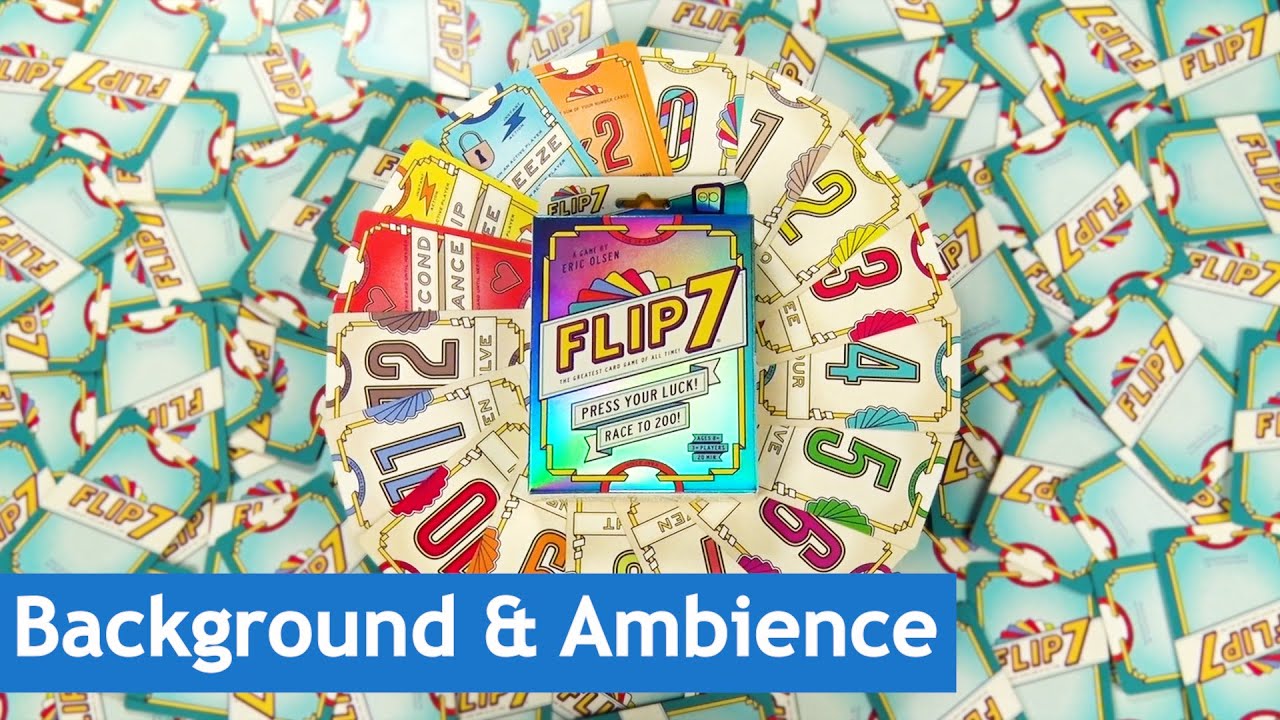 "Flip 7" Ambience ~ Board Game AI Music
