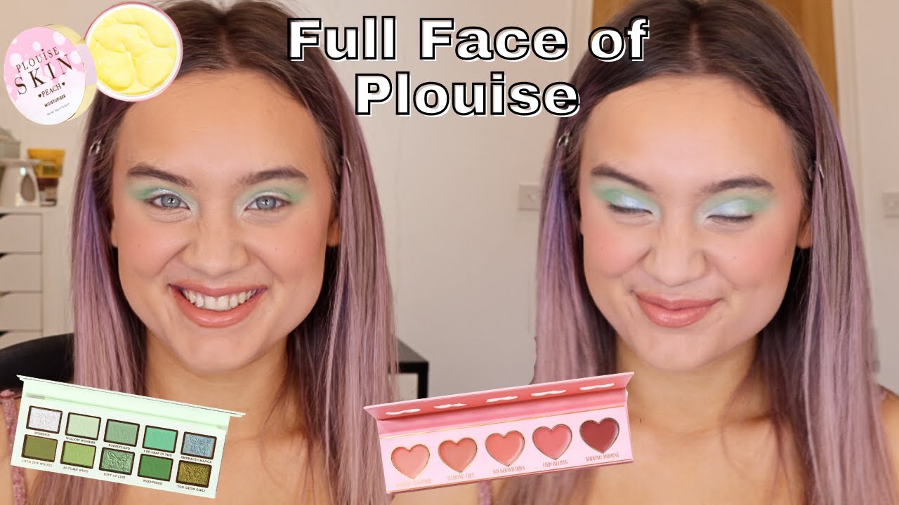 TRYING A FULL FACE OF PLOUISE MAKEUP HONEST REVIEW PLOUISE FULL FACE