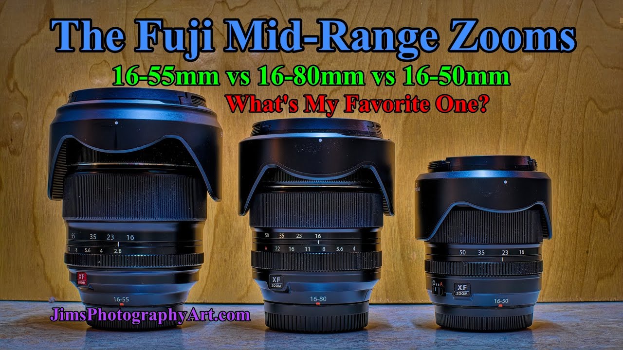 Три среднефокусных зум-объектива Fuji: 16-55 мм, 16-80 мм и 16-50 мм, и какой из них мне нравится...