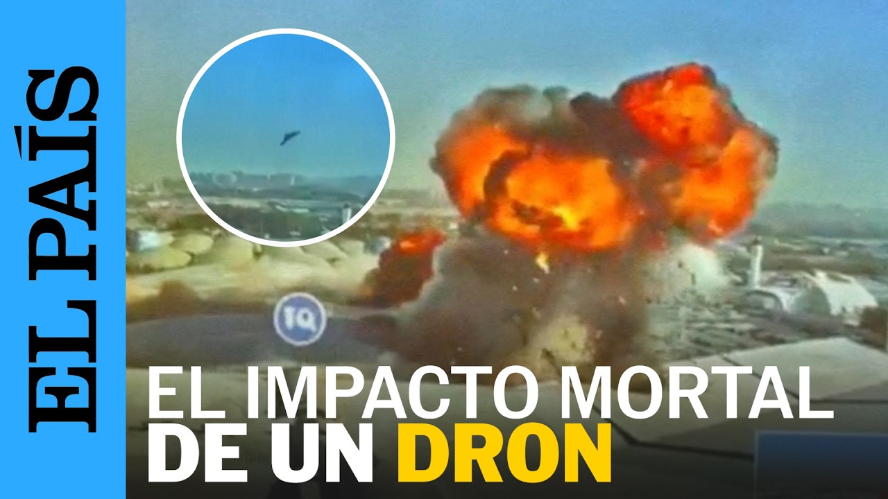 GUERRA IR&Aacute;N | Las im&aacute;genes del IMPACTO de un DRON en el aeropuerto de KUWAIT | EL PA&Iacute;S