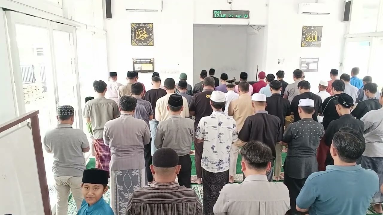 Shalat Jumat 23 Januari 2026