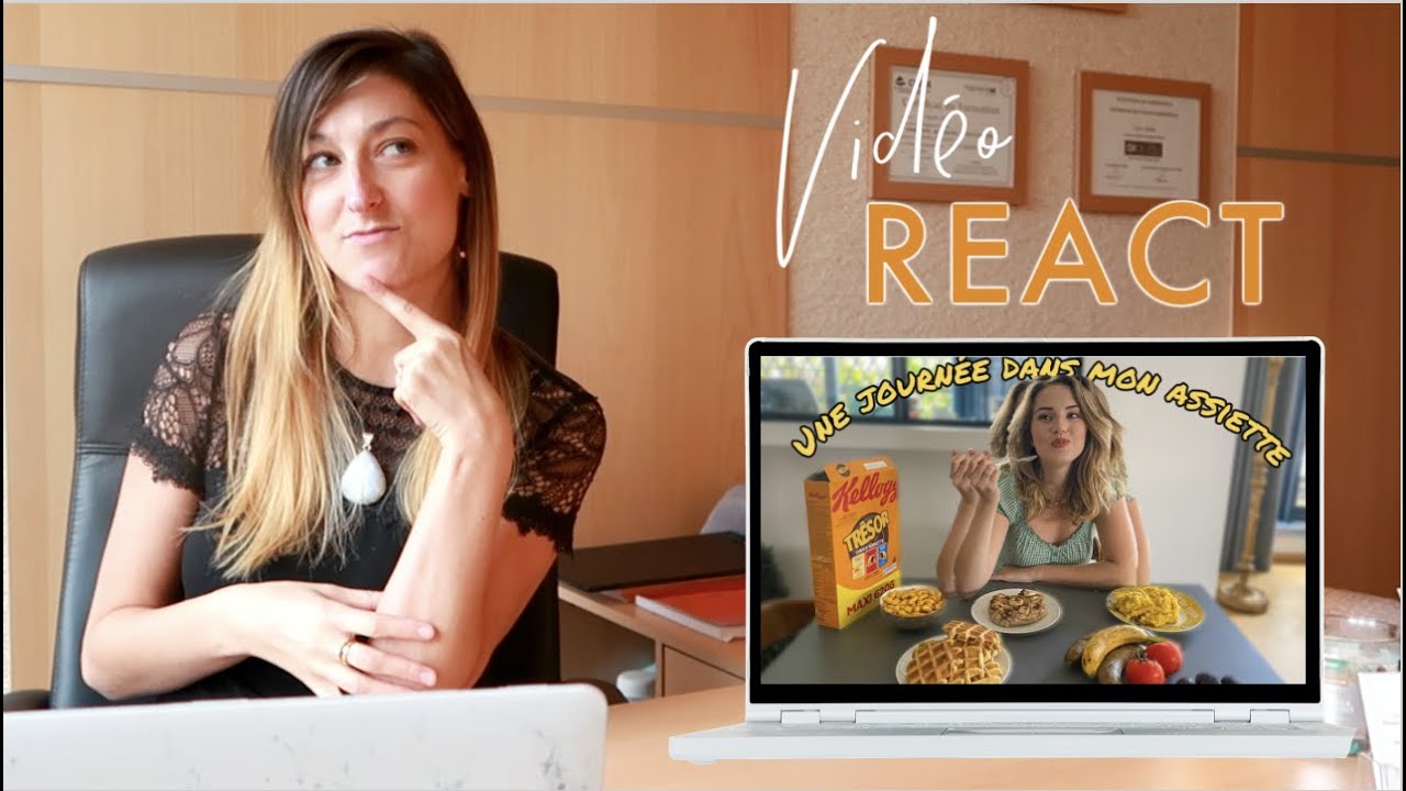 Je réagis à la journée dans mon assiette de MyBetterSelf| React #337